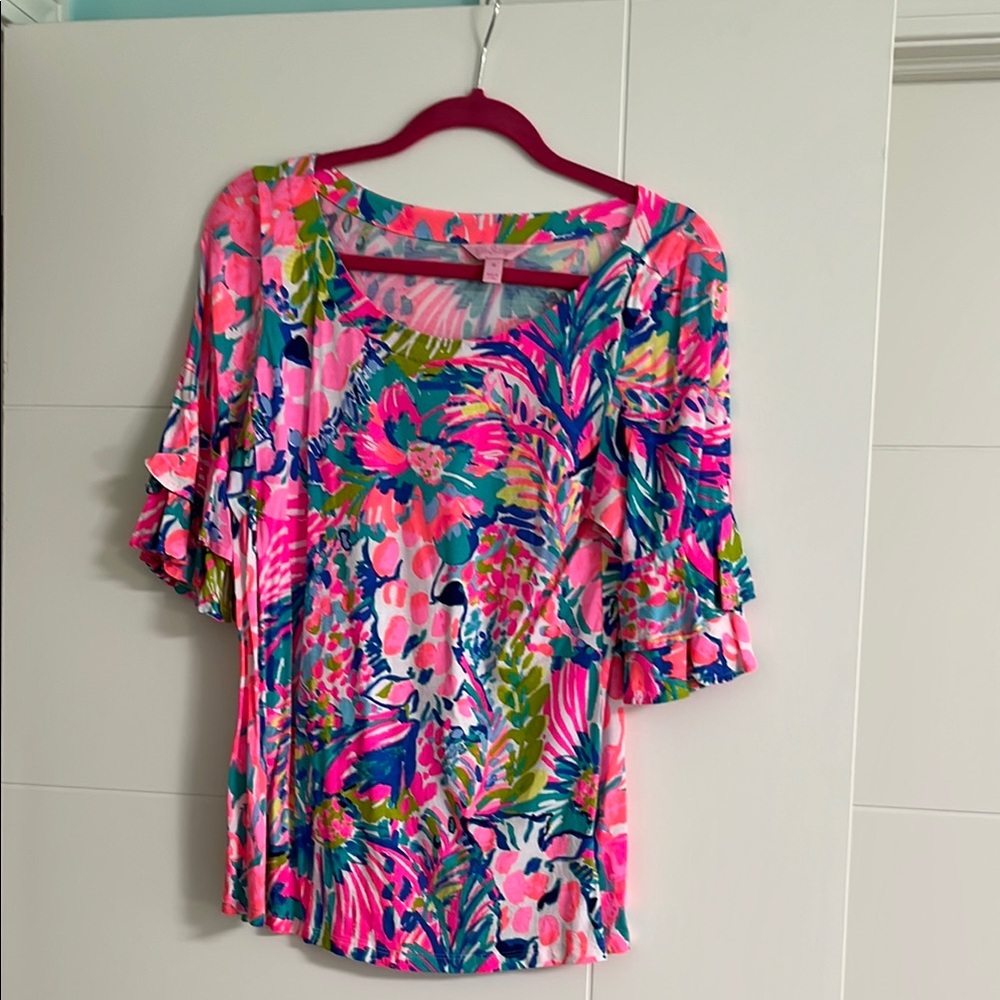 Vibrant Floral Women's Top